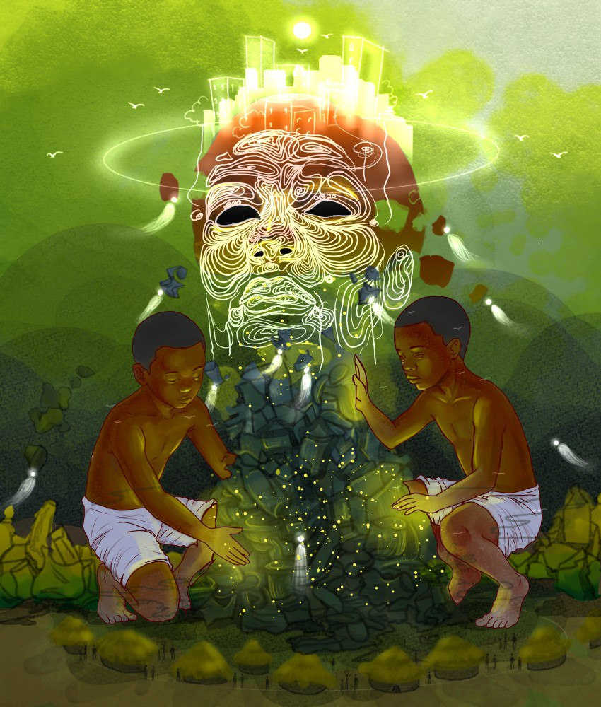 Cam 2026 NoungaStela Consciousness Born from Our Debris