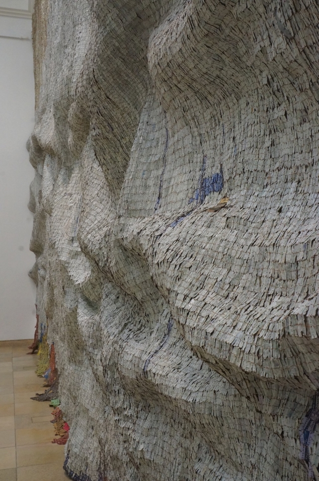 El Anatsui, Rising Sea